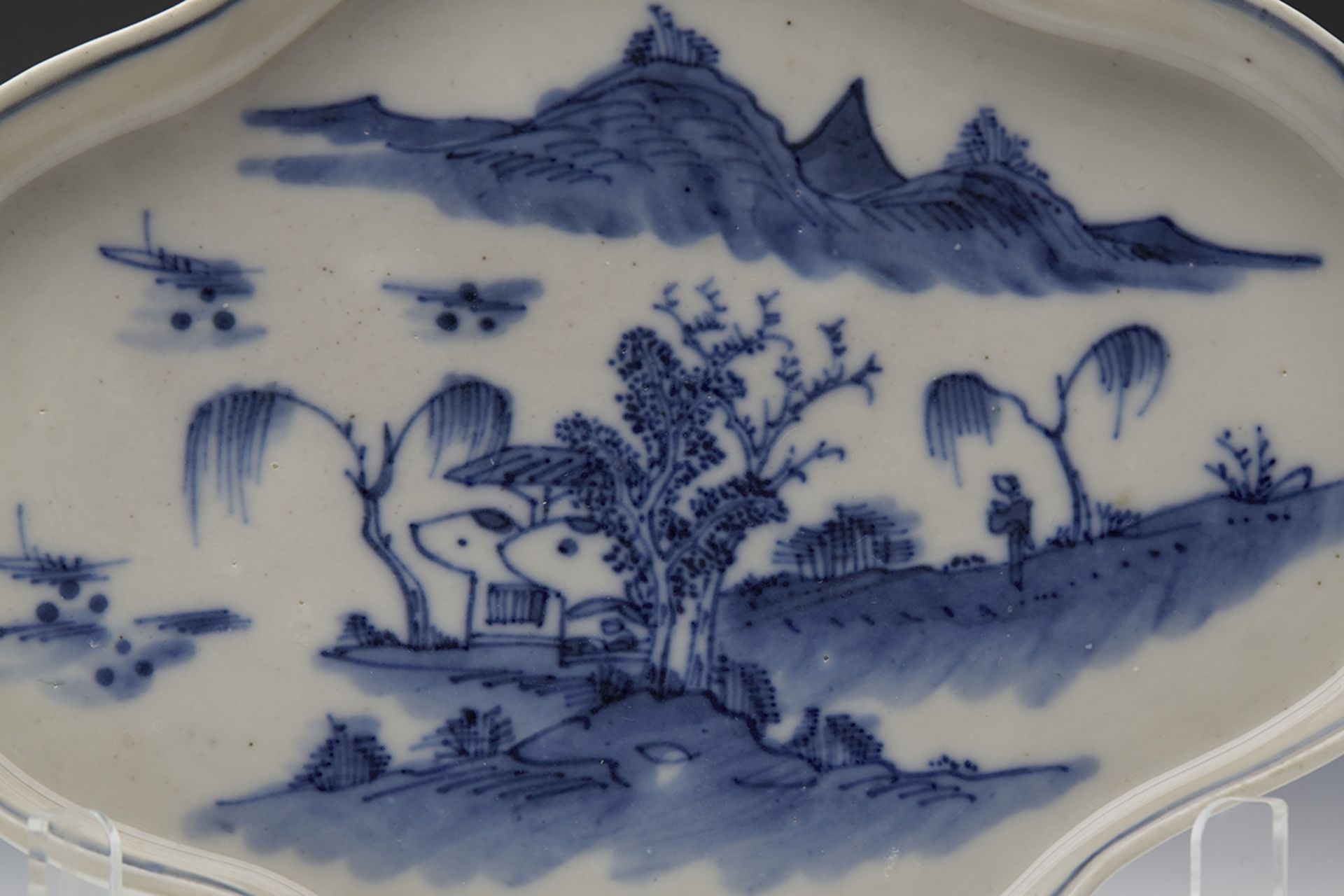 Pair Antique Chinese Qianlong Supper Dishes 18Th C. - Image 3 of 6