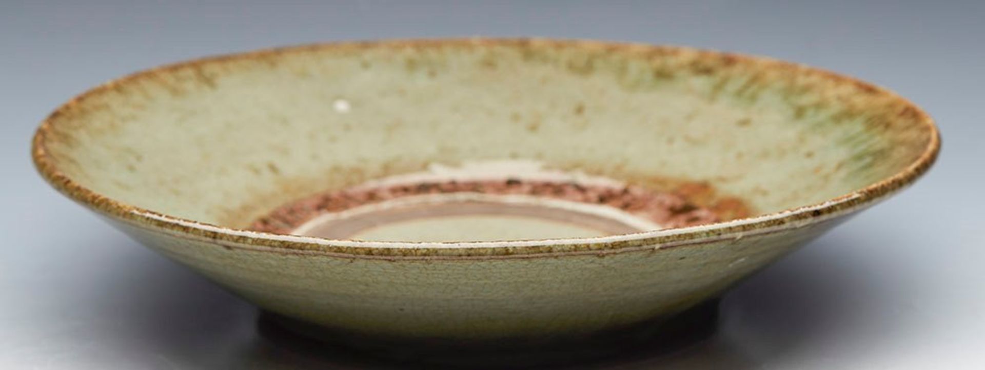 Antique Oriental Celadon Glazed Dish Pre 19Th C. - Image 8 of 8