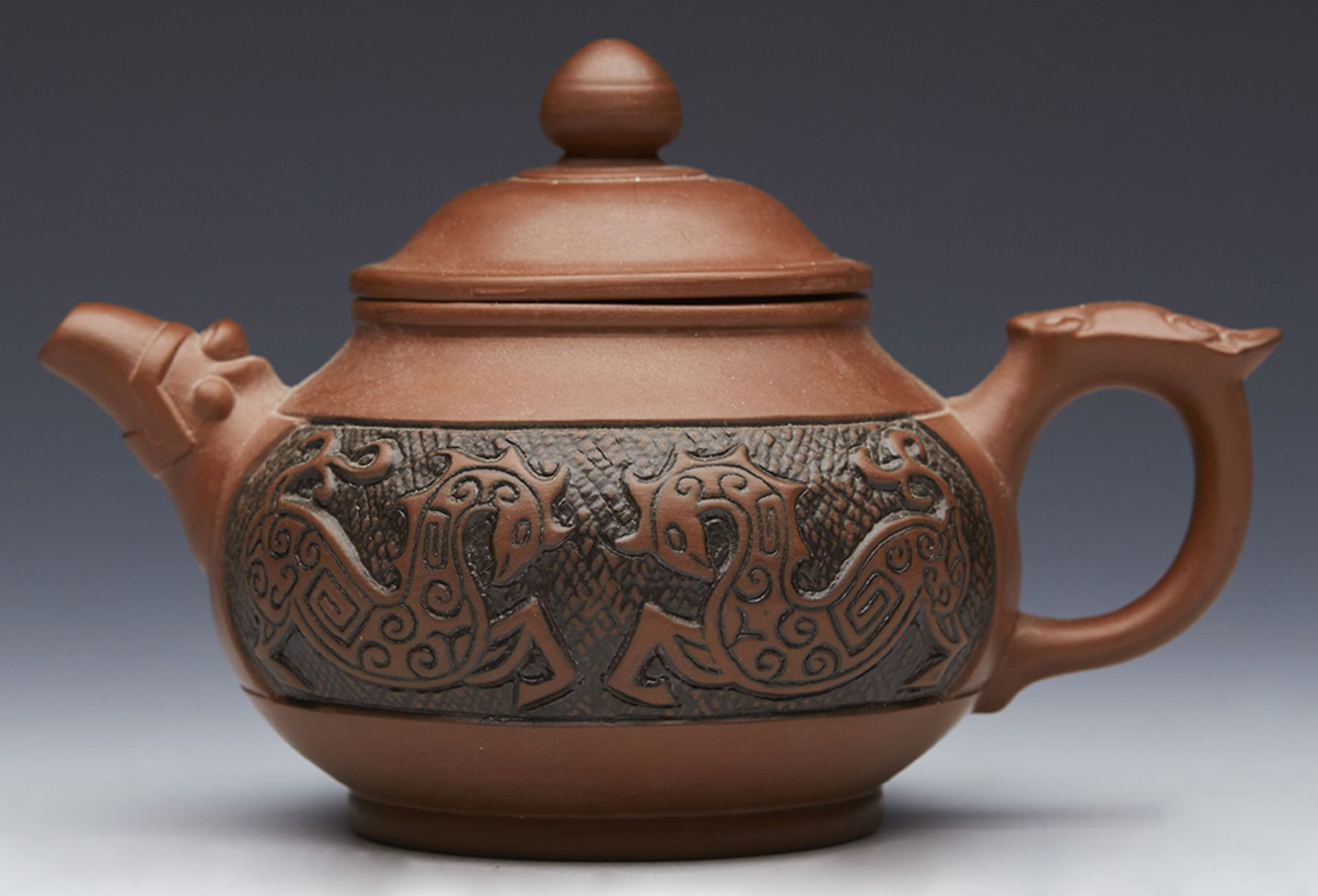 Antique/Vintage Chinese Miniature Yixing Teapot 19Th/20Th C. - Bild 11 aus 13