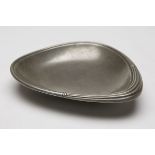 Danish Just Andersen Stylish Pewter Dish C.1920