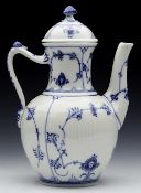Antique Delft Chinoiserie Design Blue & White Vase 18Th C.