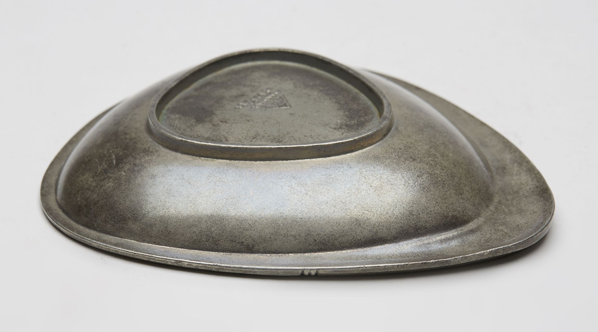 Danish Just Andersen Stylish Pewter Dish C.1920 - Bild 5 aus 7