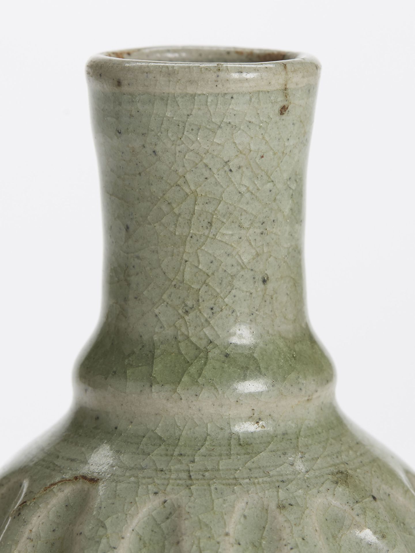 Antique Chinese Celadon Glazed Bottle Vase Song? 12/13Th C. - Image 5 of 7