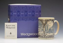 Vintage Wedgwood The Piccadilly Souvenir Mug For Gered C.1970