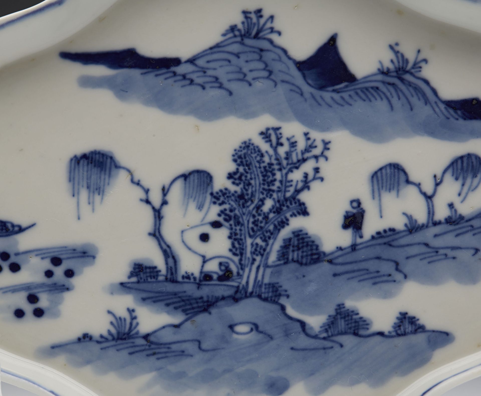 Pair Antique Chinese Qianlong Supper Dishes 18Th C. - Image 2 of 6
