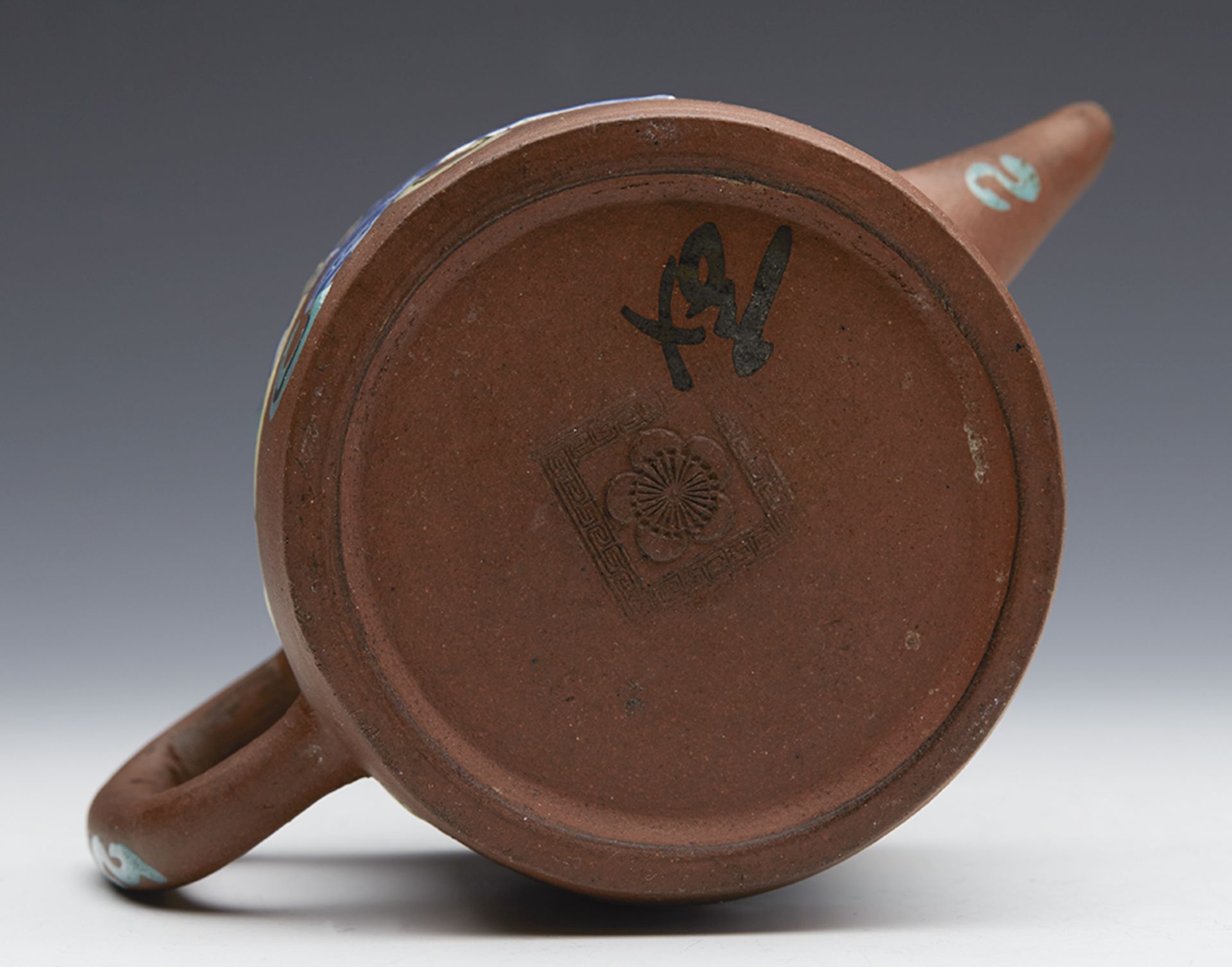 Antique Chinese Yixing Lidded Teapot 18/19Th C. - Bild 8 aus 12