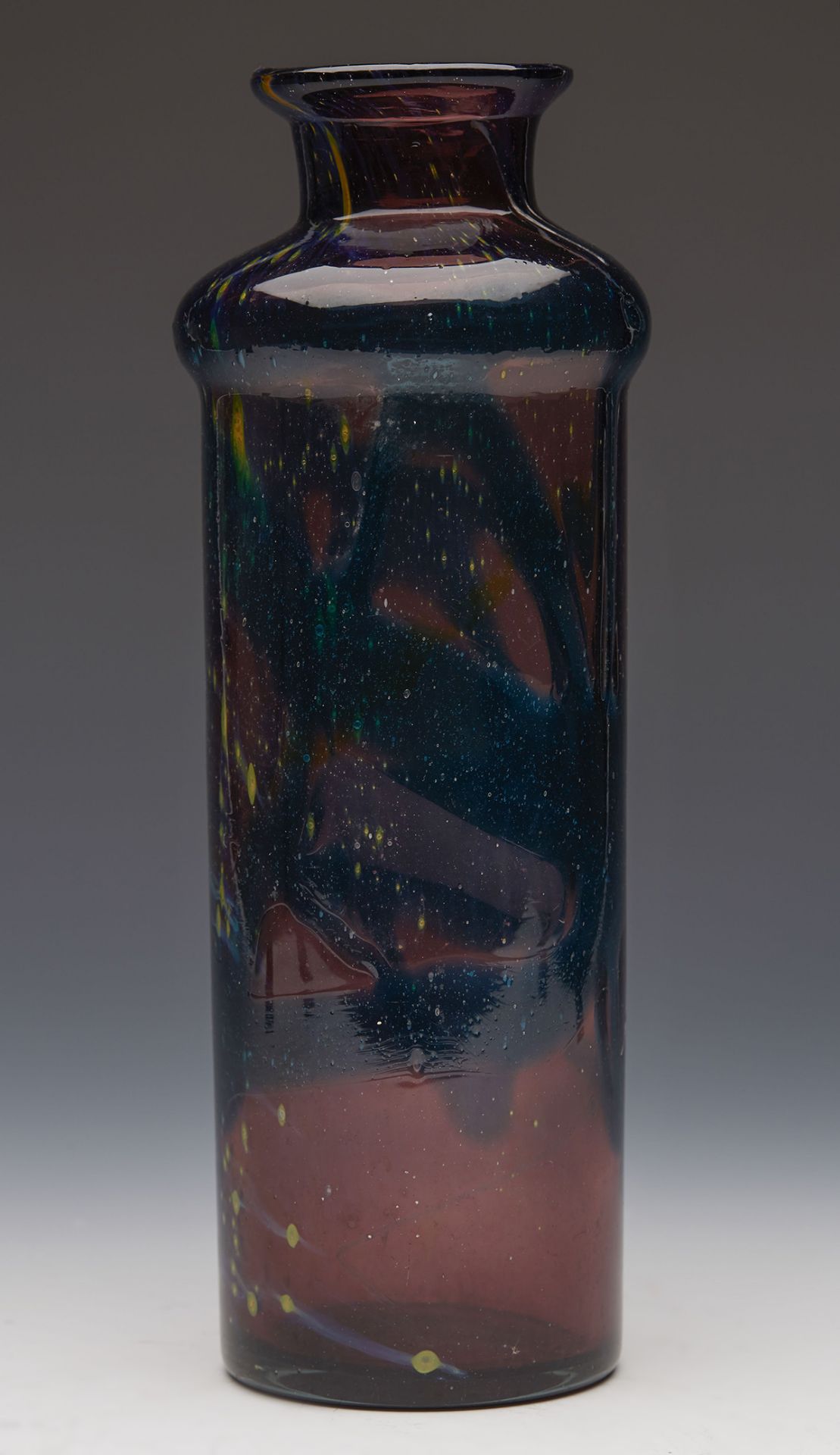 Vintage M. Harris For Mdina Amethyst Glass Vase 20Th C. - Image 3 of 7