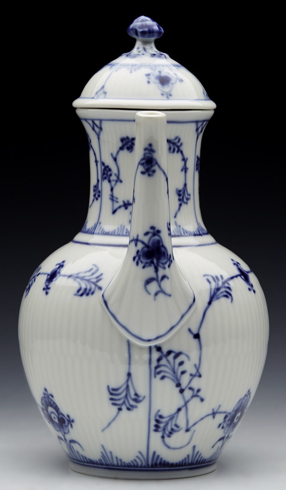 Antique Delft Chinoiserie Design Blue & White Vase 18Th C. - Image 6 of 13