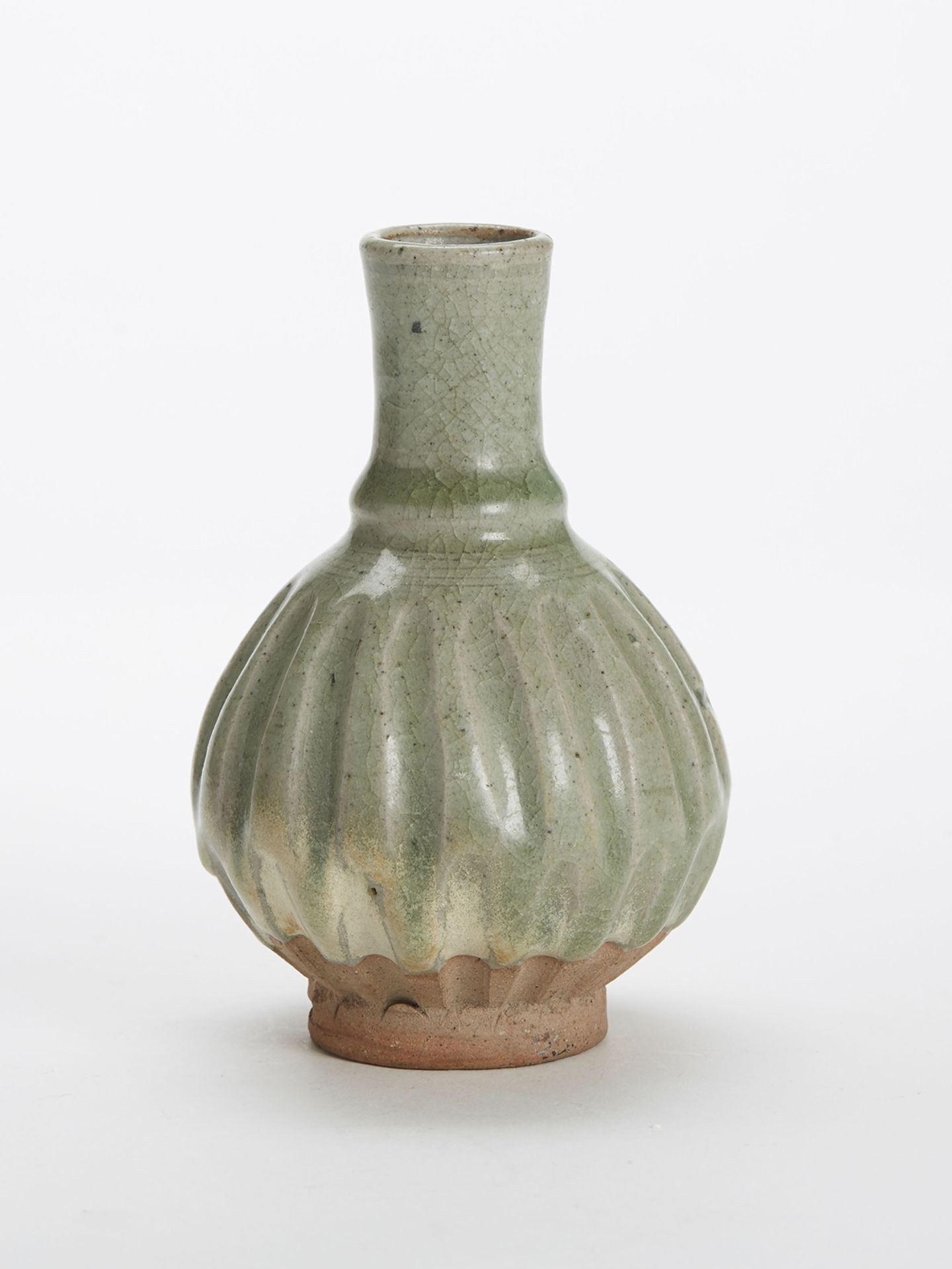 Antique Chinese Celadon Glazed Bottle Vase Song? 12/13Th C.