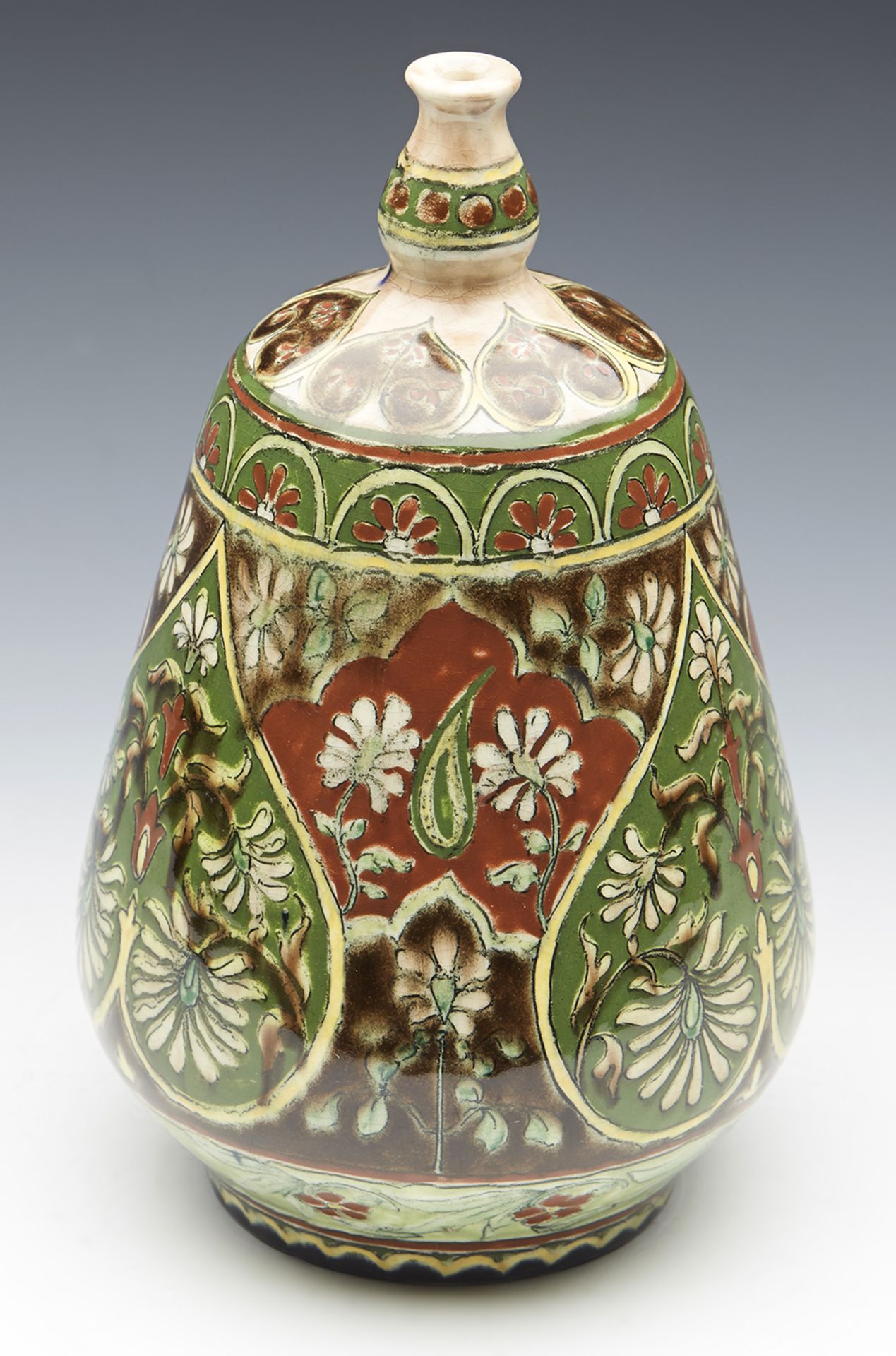 Art Noveau Royal Bonn Old Dutch Vase C.1900 - Image 14 of 15