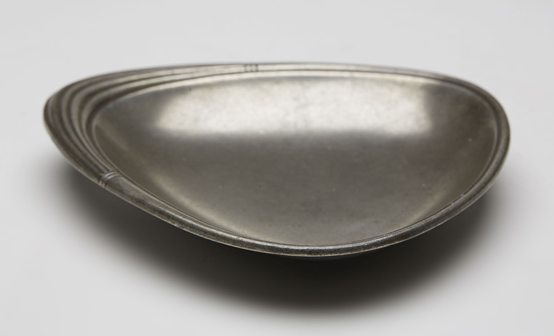 Danish Just Andersen Stylish Pewter Dish C.1920 - Bild 3 aus 7