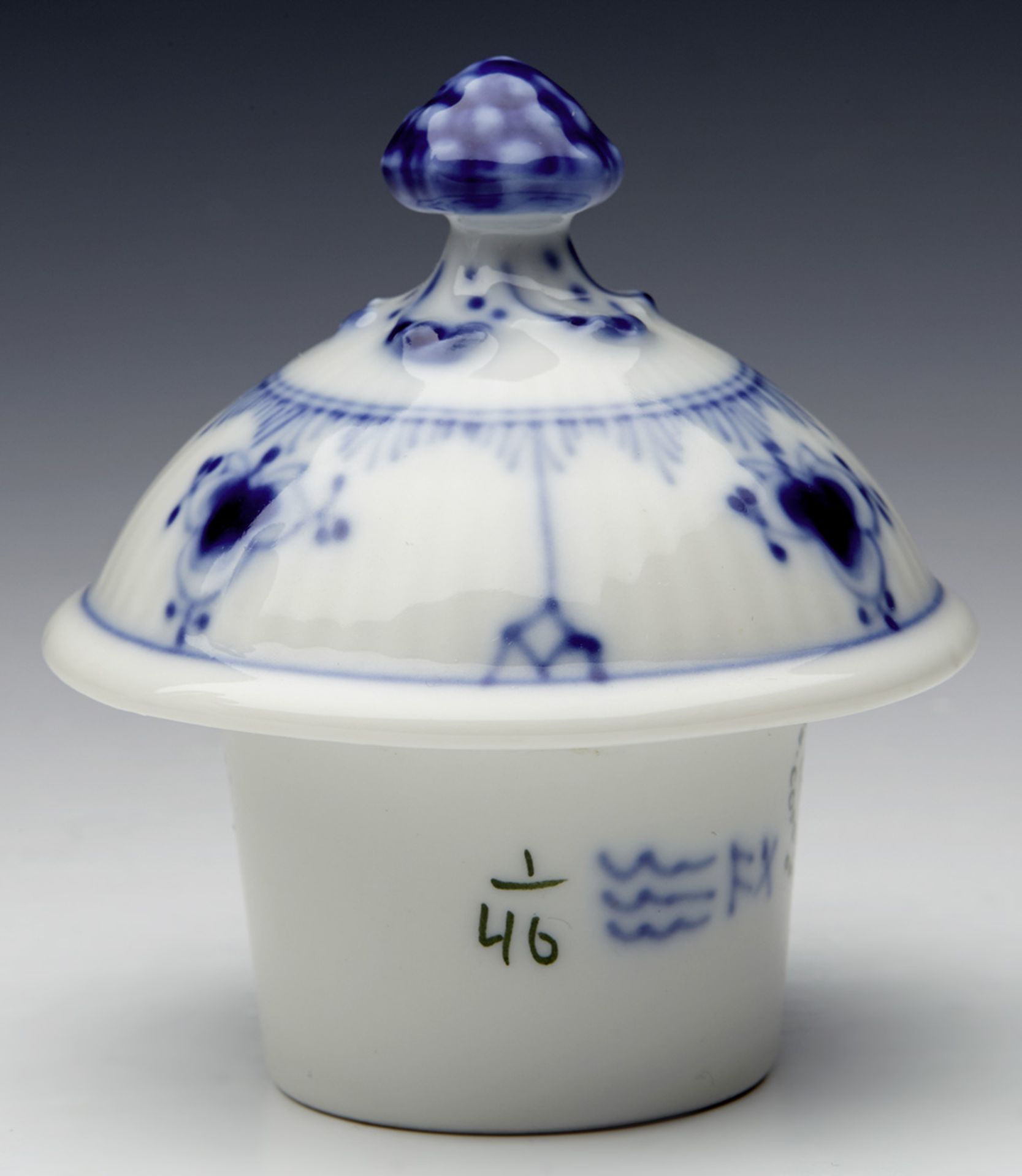Antique Delft Chinoiserie Design Blue & White Vase 18Th C. - Image 3 of 13