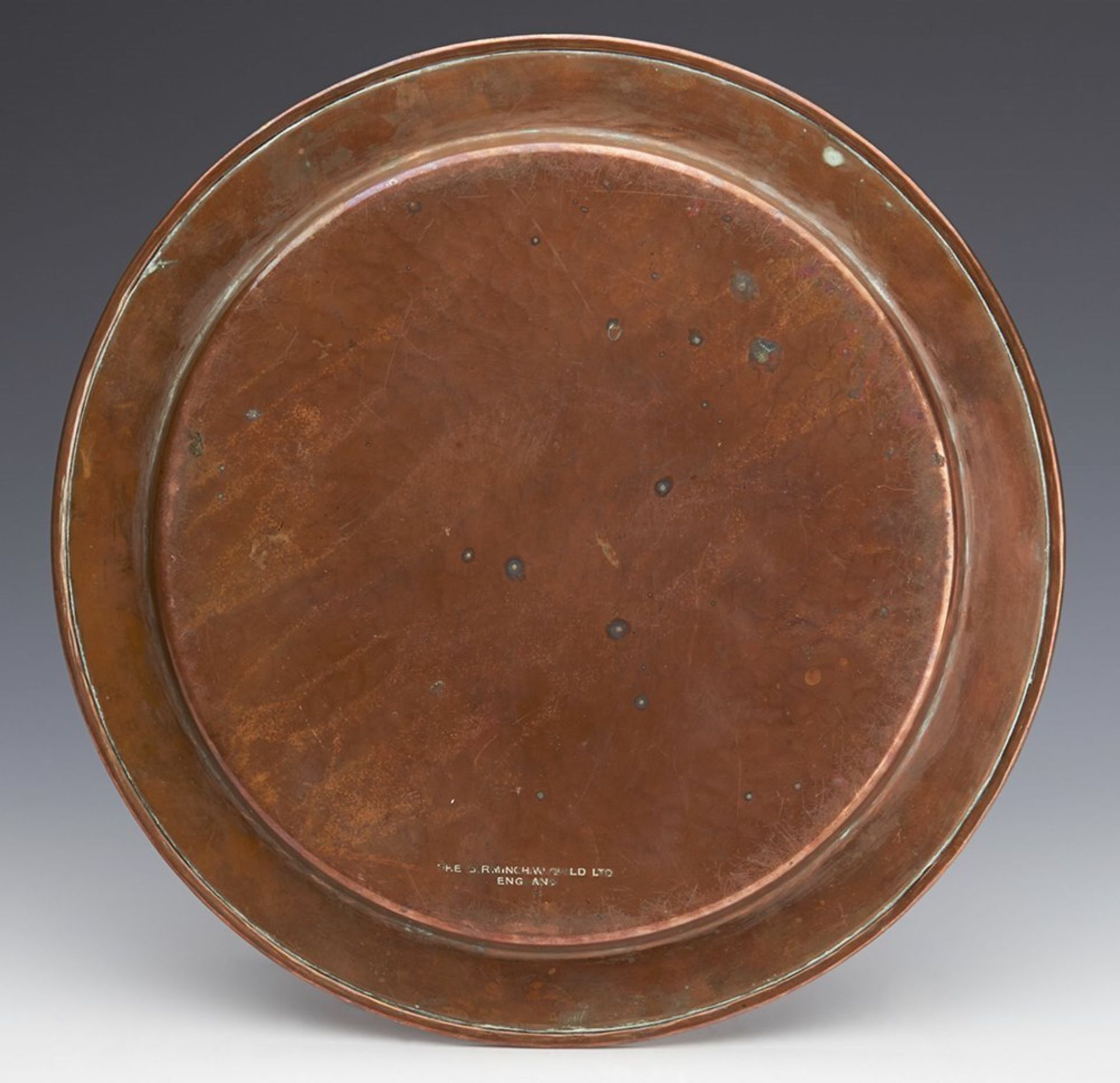 Birmingham Guild Of Handicrafts Copper Drinks Tray C.1900 - Image 2 of 9