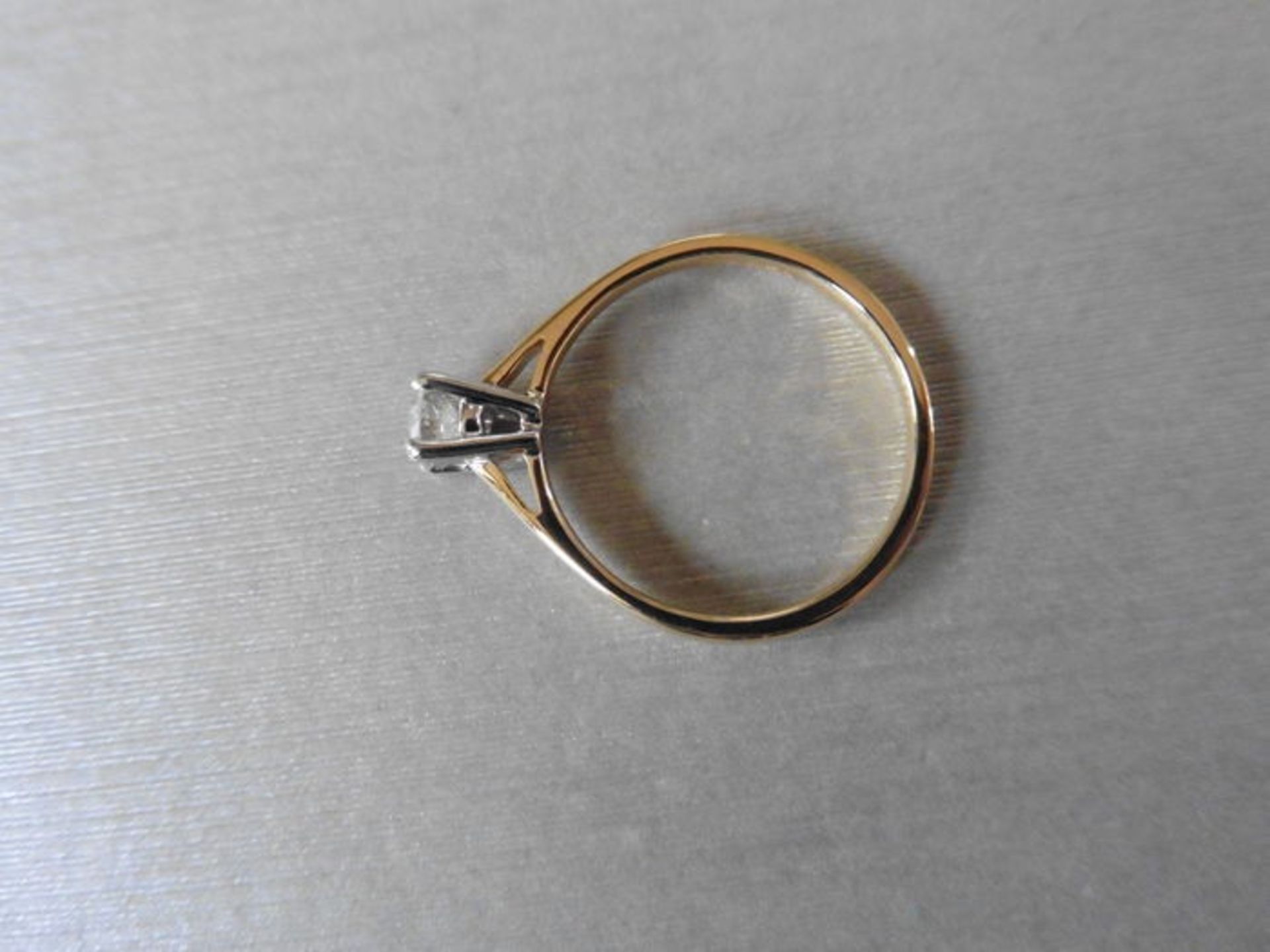 0.30ct diamond solitaire ring. Brilliant cut diamond, I/J colour and si2-3 clarity. White gold - Image 2 of 3