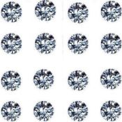 Set of 16 - 0.32 ct. Round Brilliant Diamonds - H - I / I UNTREATED