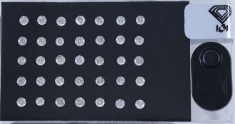 IGI Sealed 2.38 ct. "Diamond D-Box" - Round Brilliant Diamonds - J- K- L / I2 - I3 - UNTREATED