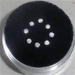 Set of 8 - 0.24 ct. Round Brilliant Diamonds - H - I / I UNTREATED