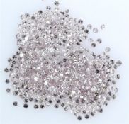 2.06 ct. Round Brilliant Diamond Lot - Rare Fancy Light Pink - UNTREATED