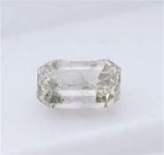 IGI Certified 1.09 ct. - Natural Emerald Cut Diamond - M - SI2 - UNTREATED