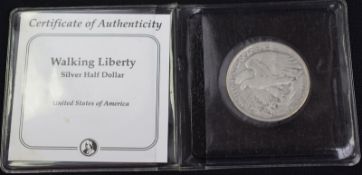 Walking Liberty Silver Half Dollar 1942