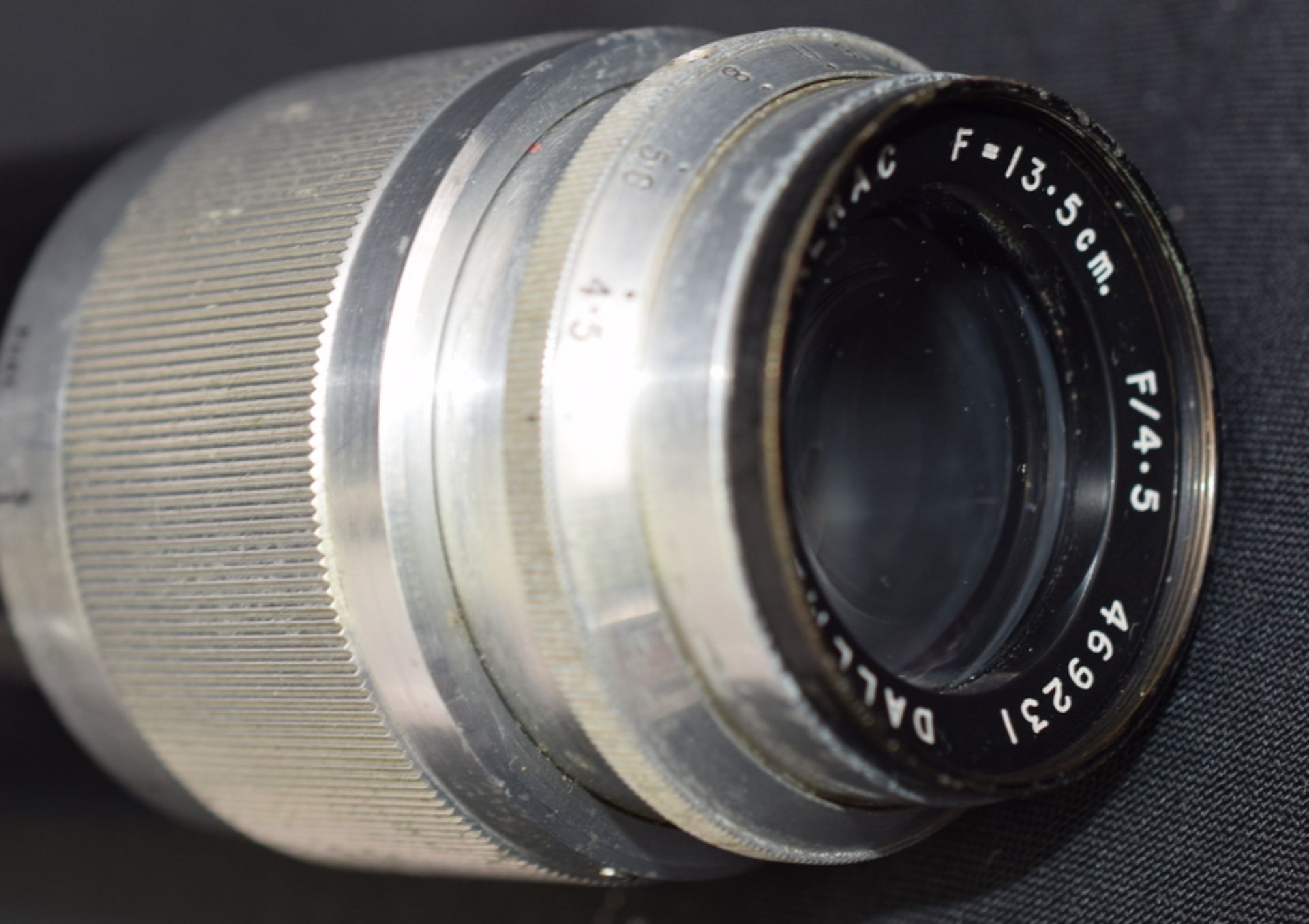 Dallmeyer Dalrac F = 13,5cm f/4.5 Lens for Leica M42 Screw Mount - Image 5 of 6