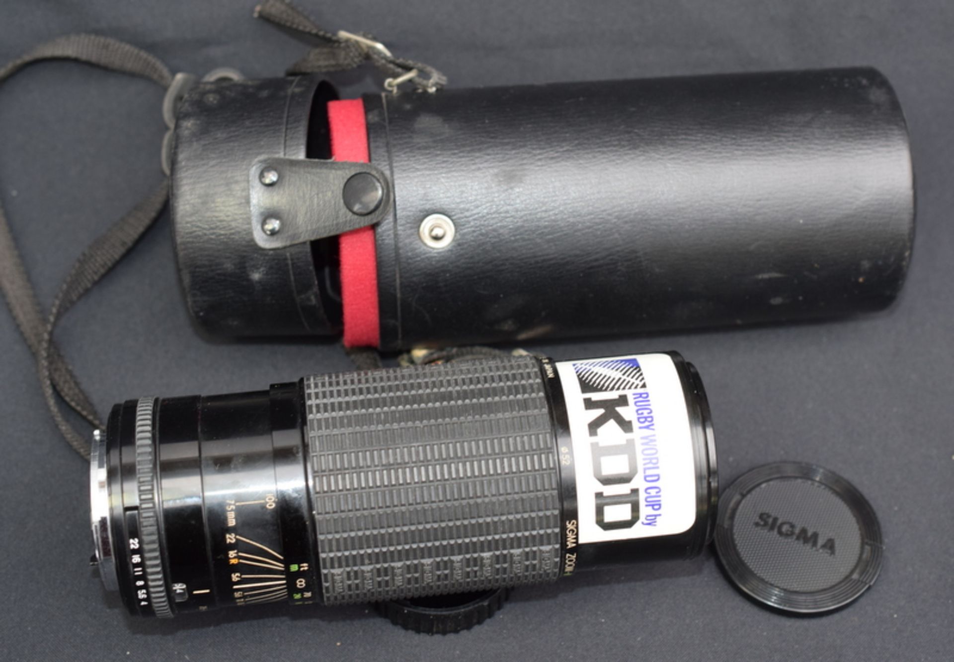 Sigma Telephoto Lens 75/250mm In Case