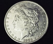 1883 Morgan Silver Dollar GC