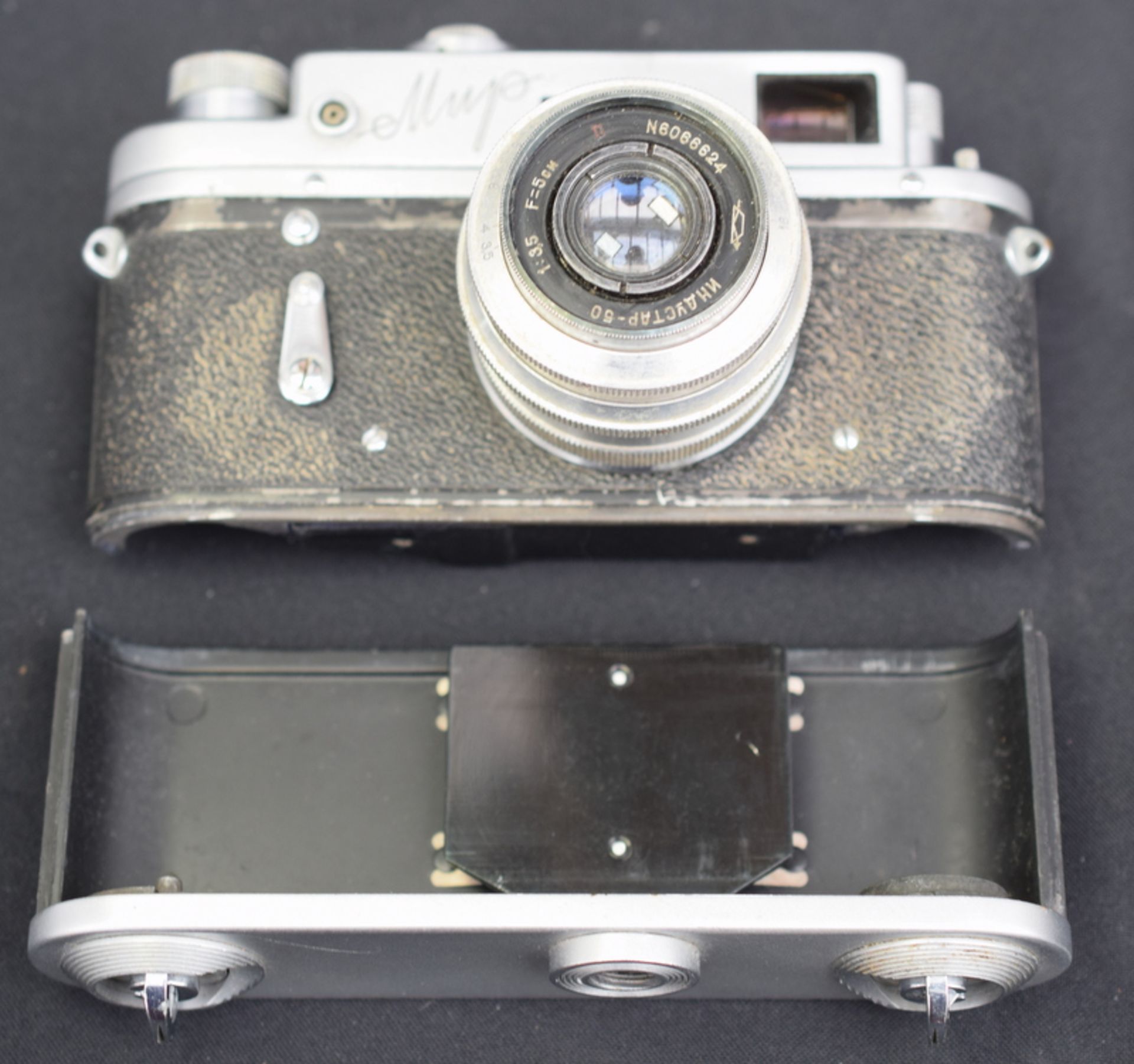 Zorki Soviet Russian 35mm RF Leica Type Camera - Image 5 of 5