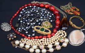 Large Collection Of Costume Jewellery