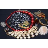 Large Collection Of Costume Jewellery