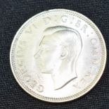 1946 George VI Silver Shilling VGC