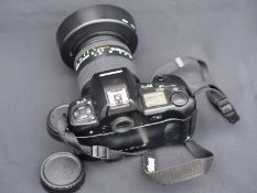 Nikon F90X SLR Camera And Lens