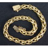 Italian 18ct Gold Bracelet