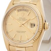 1984 Rolex Day-Date 36 18K Yellow Gold - 18038