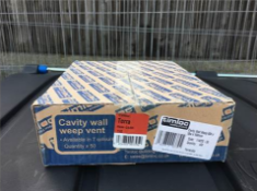 25x Boxes of 50 Terracotts Cavity Wall Weep Vents