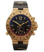 2003 Bulgari Diagono GMT 40mm 18K Yellow Gold - D29854