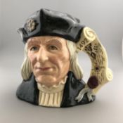 Royal Doulton - Character Jug - Christopher Columbus D6891