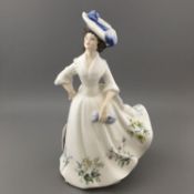 Royal Doulton Porcelain Figurine "Adele" HN2480 Pretty Lady