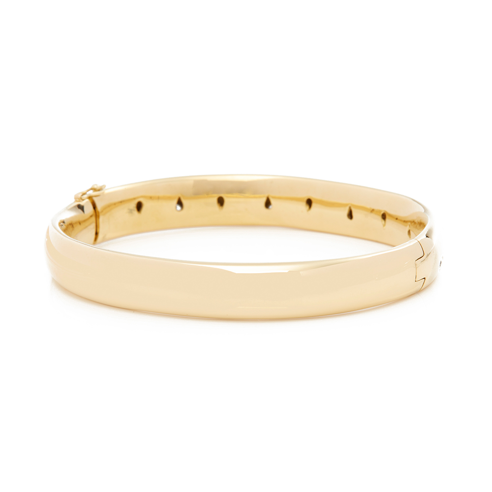 Tiffany & Co. 18k Yellow Gold Diamond Etoile Bracelet - Image 2 of 8