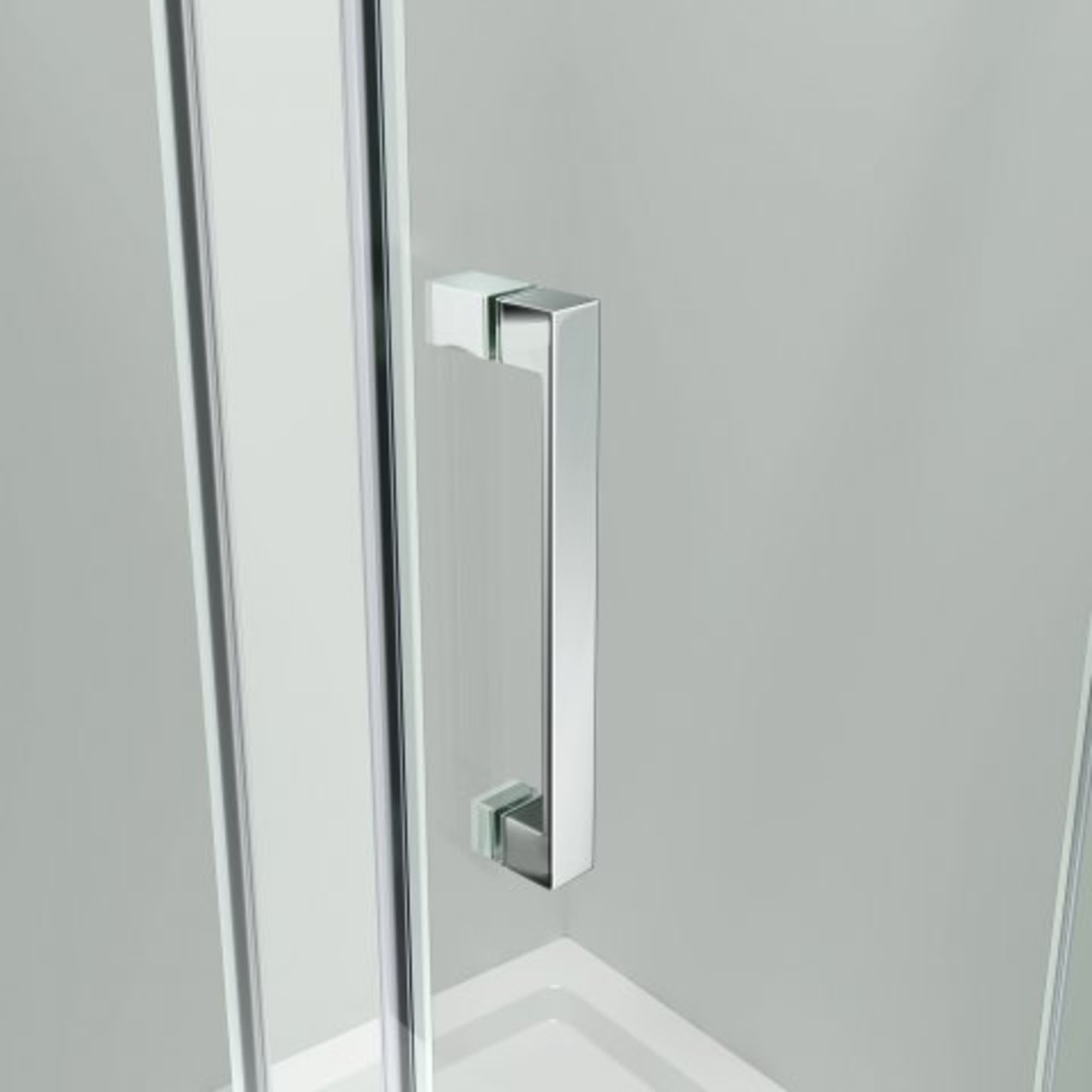 (J26) 800mm - 8mm - Premium EasyClean Hinged Shower Door RRP £499.99 Premium Design Our Premium - Image 6 of 8