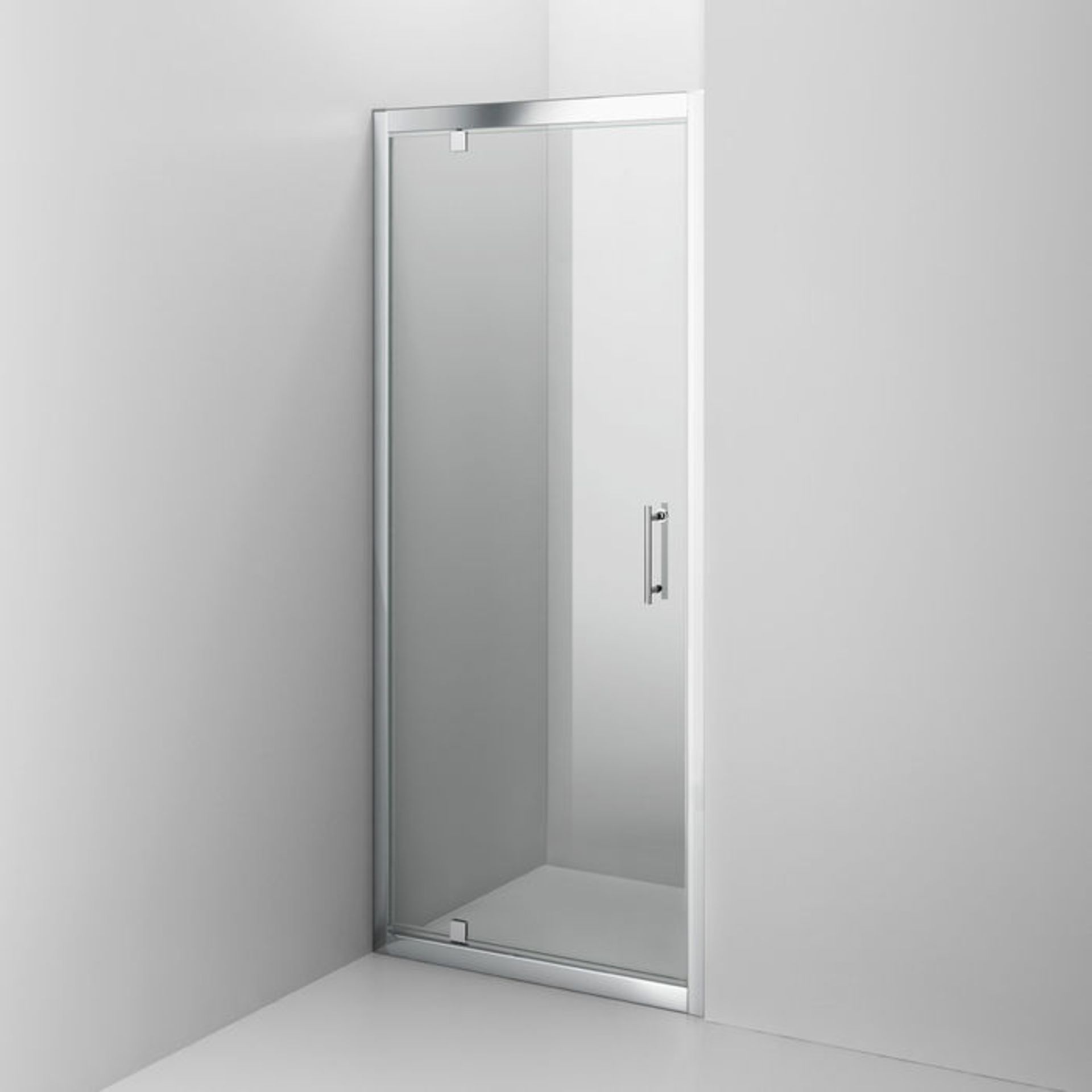 (H216) 900mm - 6mm - Elements Pivot Shower Door. RRP £299.99. 6mm Safety Glass Fully waterproof - Image 5 of 6