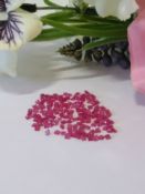 Outstanding Collection - IGLI Certified 12.60Cts. 156 pieces Natural (Untreated) Mozambique Rubies