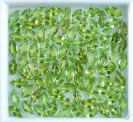 A Beautiful collection IGLI Certified 59.20 Cts - 85 pieces Natural (Untreated) Peridot Gemstones