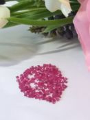 A Stunning collection IGLI Certified 6.50Cts - 265 pieces Natural ( Untreated) Mozambique Rubies