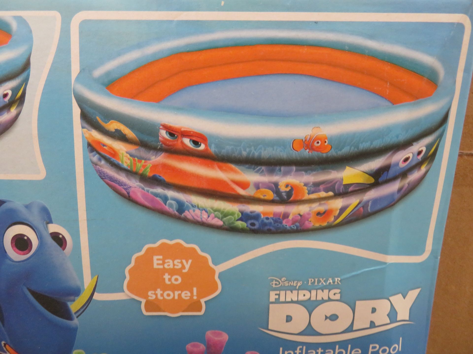 PALLET TO CONTAIN 120 x BRAND NEW DISNEY FINDING DORY INFLATABLE POOLS. EASY TO STORE. RRP £20 EACH, - Image 2 of 2