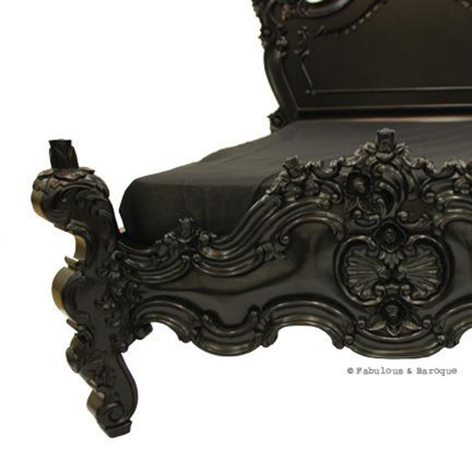 King Size 5' Royal Fortune Montespan Bed - Bild 4 aus 6