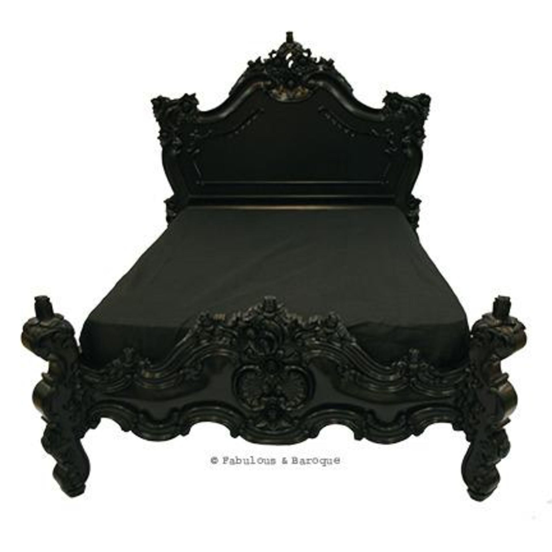 King Size 5' Royal Fortune Montespan Bed - Image 5 of 6