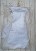No Reserve: Size 10 BHS wedding dress and 9 x Girls Flower girl dresses