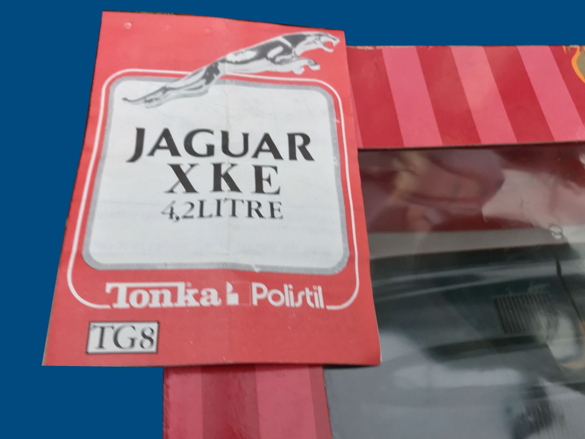 Tonka Polistil Jaguar XKE 4.2 Ltr Model car - Image 4 of 4
