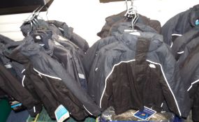 Approx 34 x Boys Trespass Coats / Jackets various ages/sizes/colours.